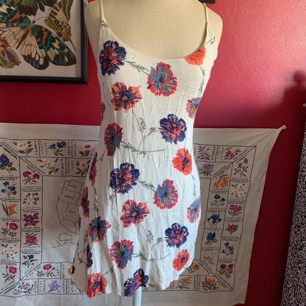 Urban Outfitters Floral Mini Dress. Size S.